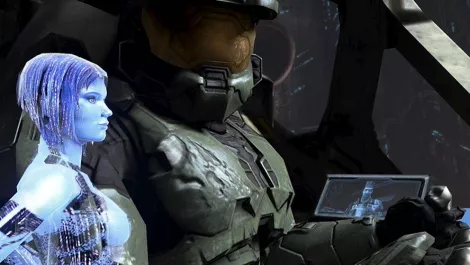 Cortana and master chief