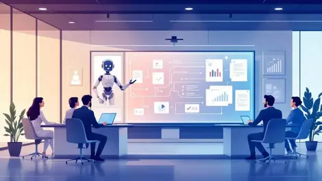Enterprise ai governance meeting room robot assistant supervision