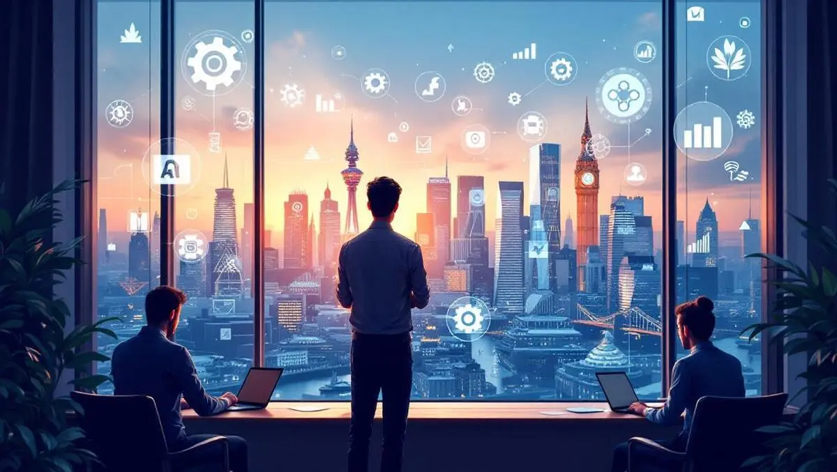 Uk project manager london office ai automation sustainability scene