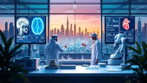 Brisbane dubai medical research lab digital brain heart scans