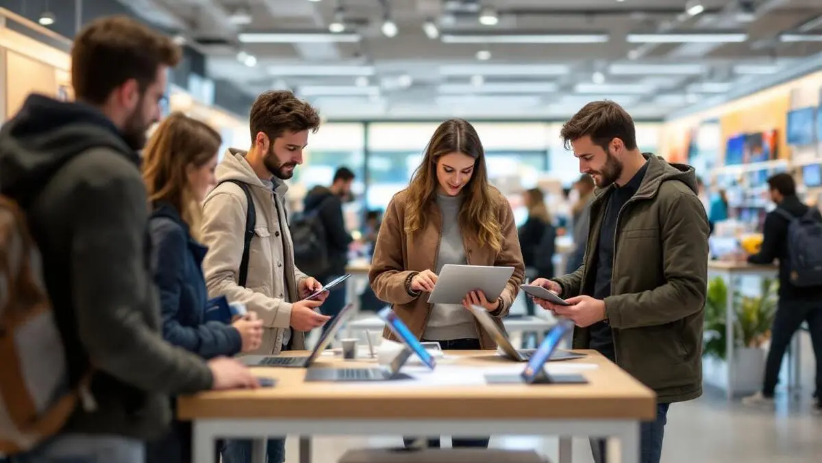 Shoppers return to stores for complex tech across Europe