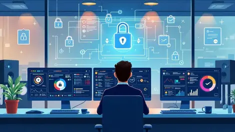 Managed soc dashboards real time cybersecurity compliance risk